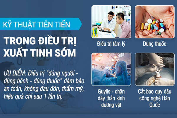 Cách chữa xuất tinh sớm hiệu quả với phác đồ khoa học tại Quy Nhơn