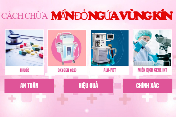 Cách chữa hiệu quả mẩn đỏ ngứa vùng kín ở nữ tại Quy Nhơn